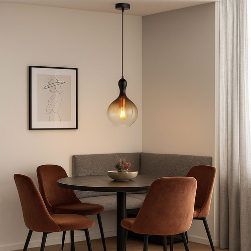 Lampadario sospeso lampada - lampadario,