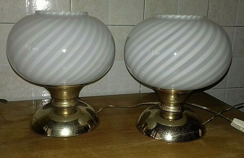 Pair table lamps - of,