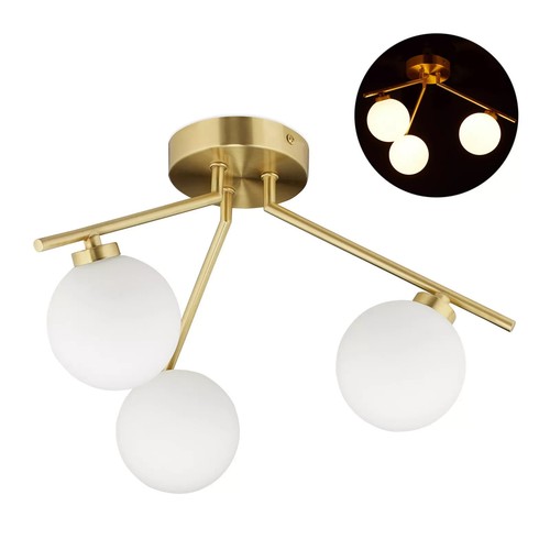 Lampadario con sfere lampada - lampadario,