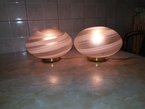 Pair vintage murano - of,